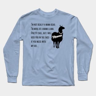 Mama Llama-One Kid Long Sleeve T-Shirt